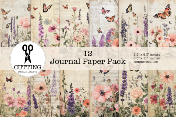 Botanical Butterfly Journal Pages: A Designer's Guide to Whimsical Elegance