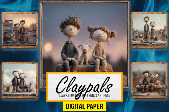 Bring Whimsy to Your Projects with Claymation Rooftop Friends