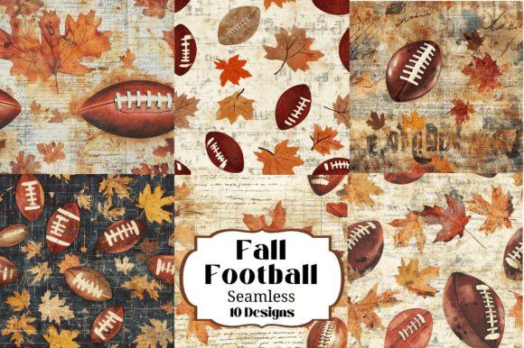 Game Day Crafts: Using Seamless American Football Backgrounds