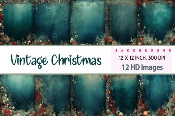 Rediscovering Holiday Magic with a Vintage Christmas Background