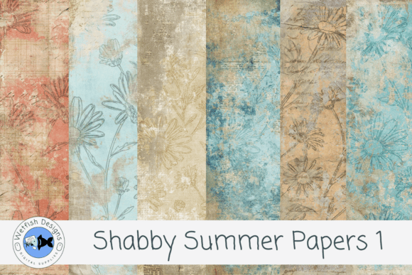 Shabby Summer Papers 1: Effortless Vintage Texture for Your Projects