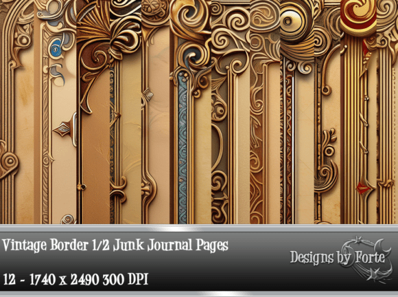 Timeless Texture: Unlocking Creative Potential with Vintage Borders